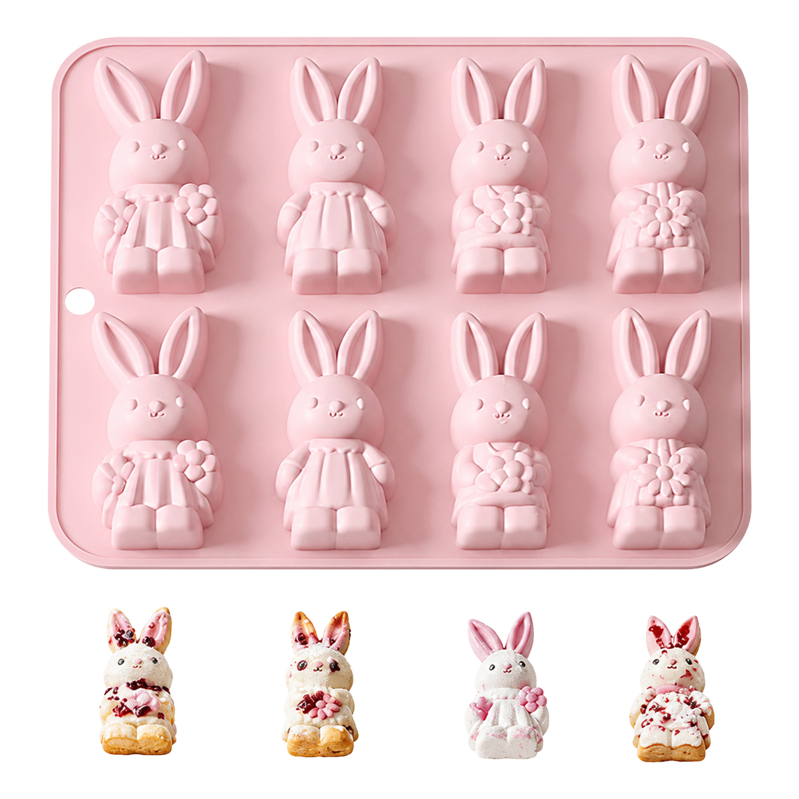 Bunny Cake Mold - Stampo Professionale per Torte a Forma