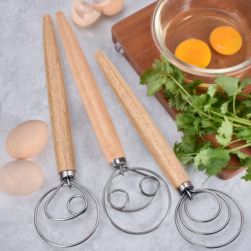 Danish Pancake Pan - Frusta per impasto danese Frullatore a