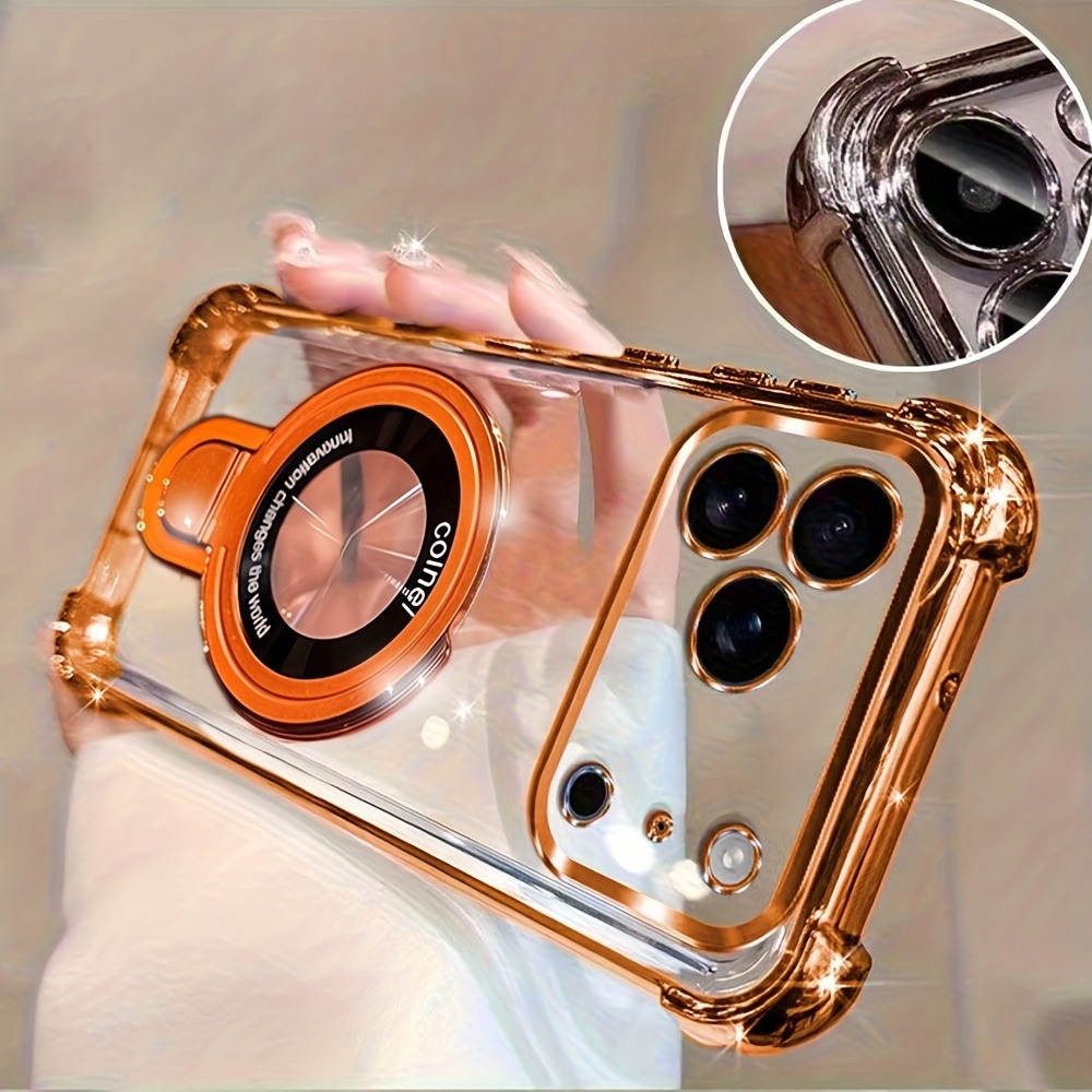 Taco Stand Holder - Custodia per telefono di lusso trasparente