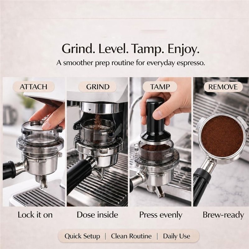 Breville Espresso Barista Touch - Imbuto di Dosaggio B15C 54Mm con