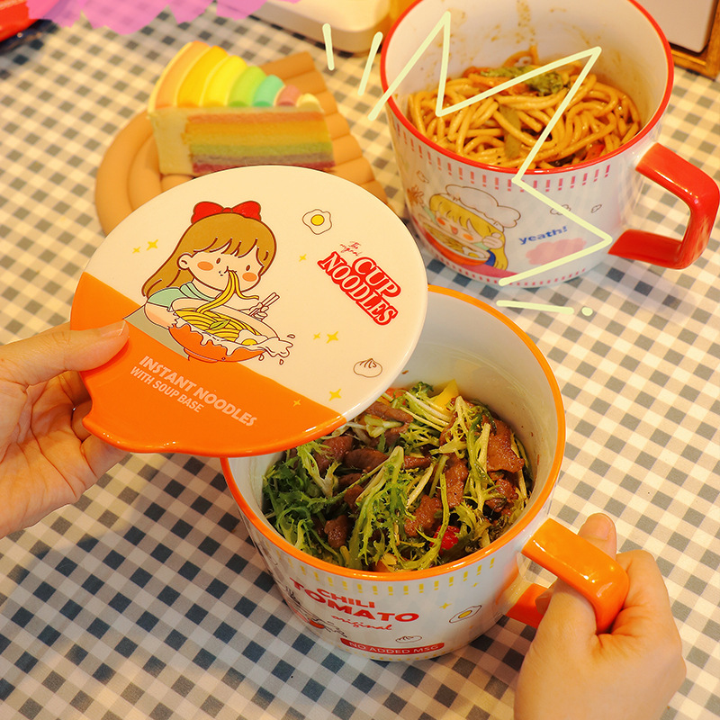 Cartoon Noodle istantanei Rame - Dim Sum Basket recensione e prezzo