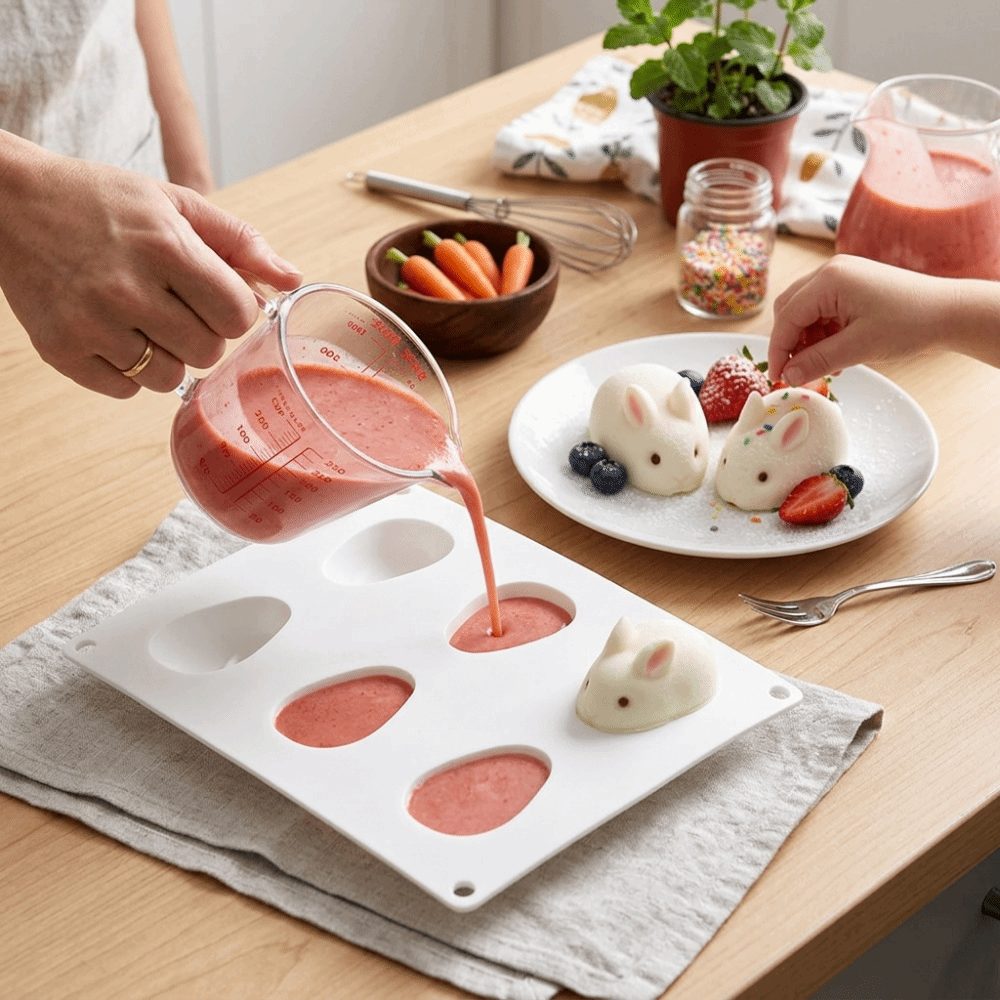 Stampi in Silicone 3D a Forma  - Bunny Cake Mold recensione e prezzo