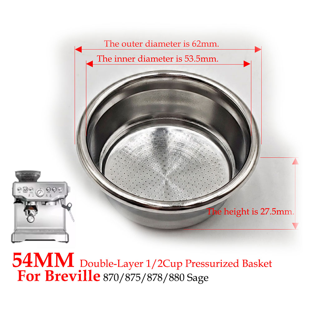 Cestello filtrante pressurizza - Breville Espresso Bes870 recensione e prezzo