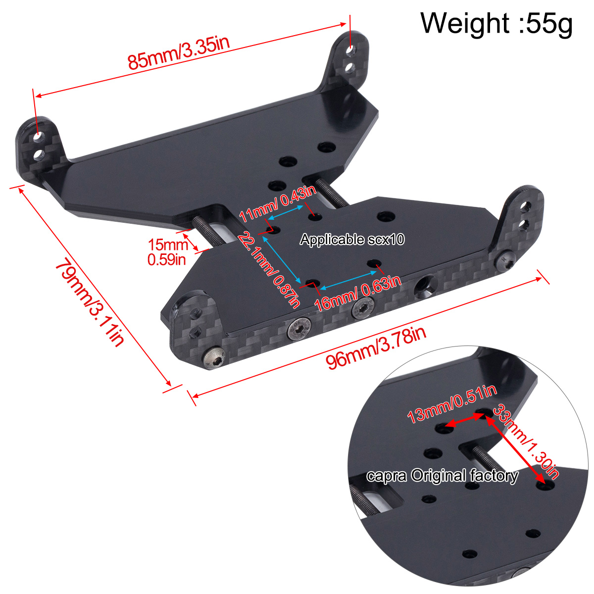 Piastra paramotore del telaio  - Crepe Pan Carbon recensione e prezzo