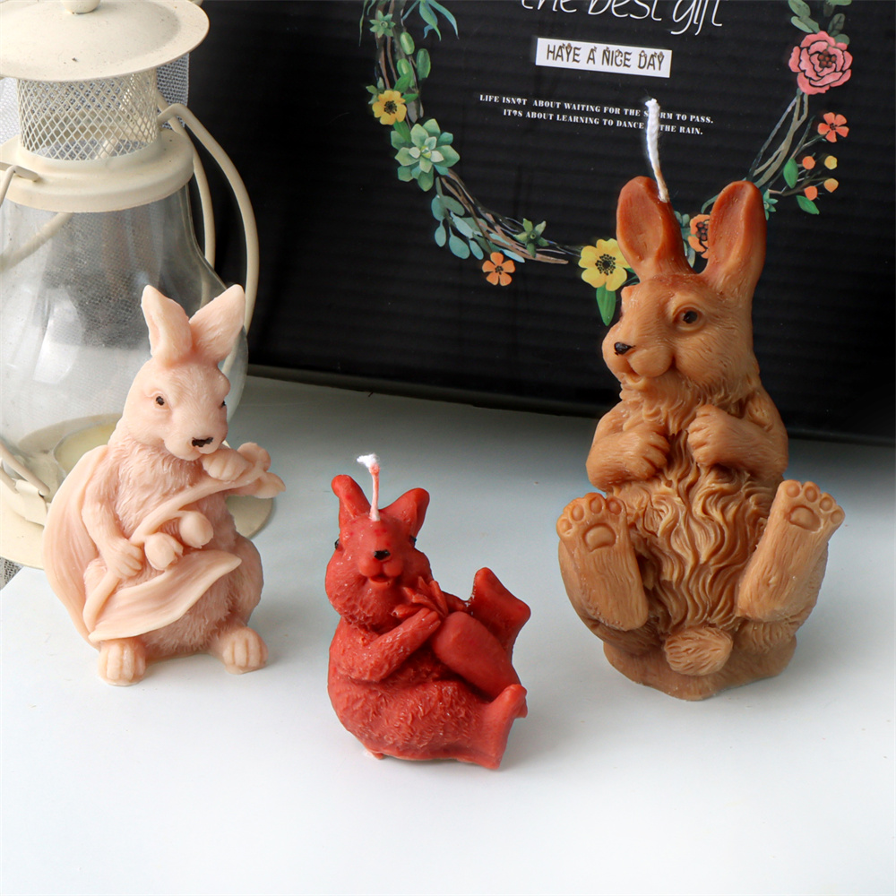 Stampo in silicone per candele - Bunny Cake Mold recensione e prezzo