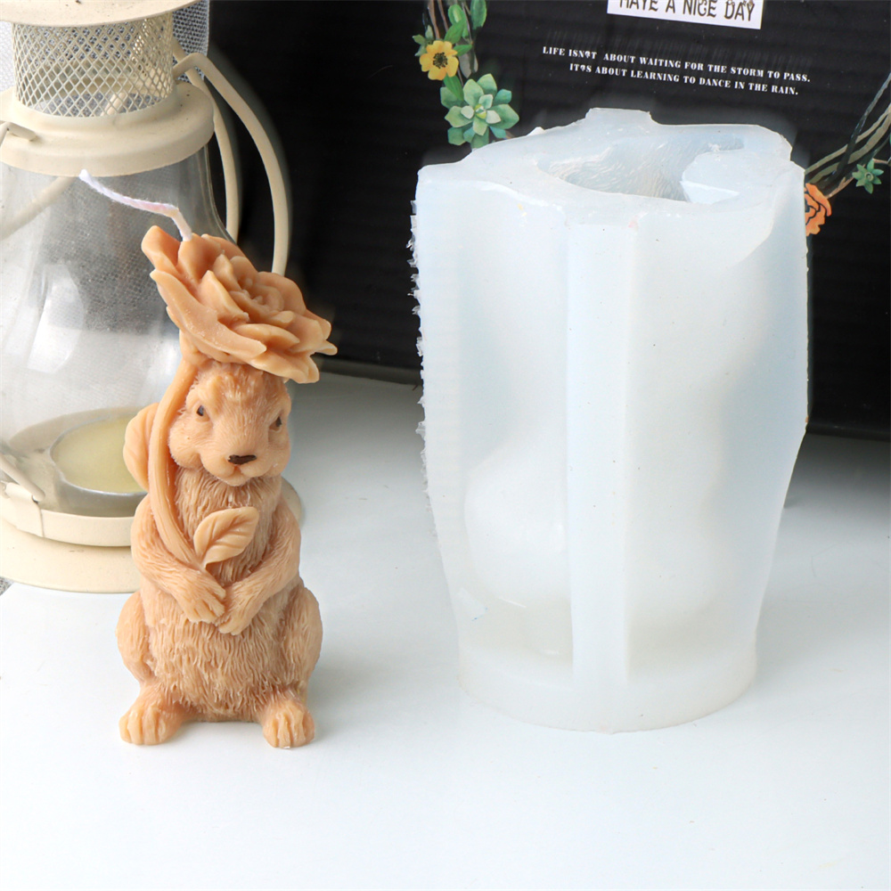 Stampo in silicone per candele - Bunny Cake Mold recensione e prezzo